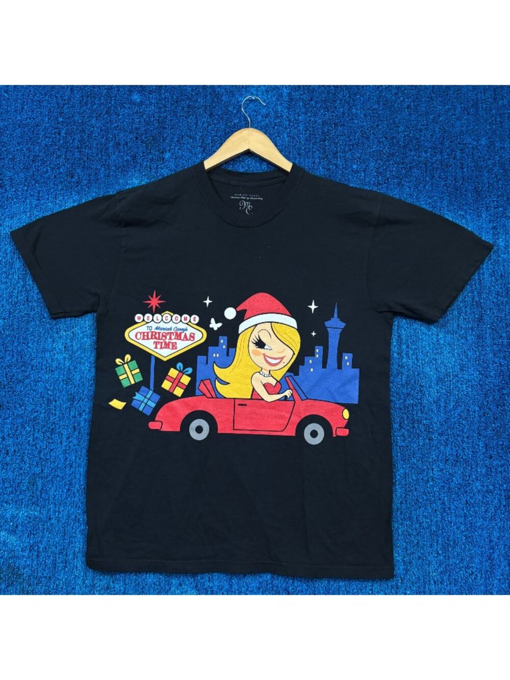 Mariah Carey “Christmas Time” Graphic T-Shirt Size Large